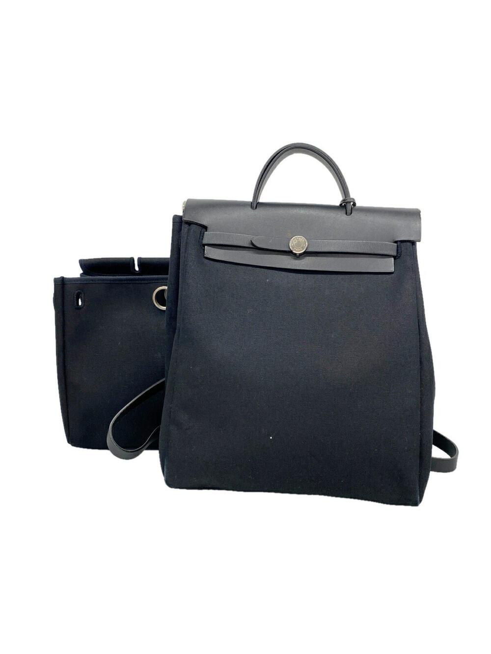 Hermes Herbag A Dos Backpack Toile #369546H15B